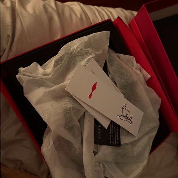 Christian Louboutin Signature Red and Black Heels - Picture 14 of 14